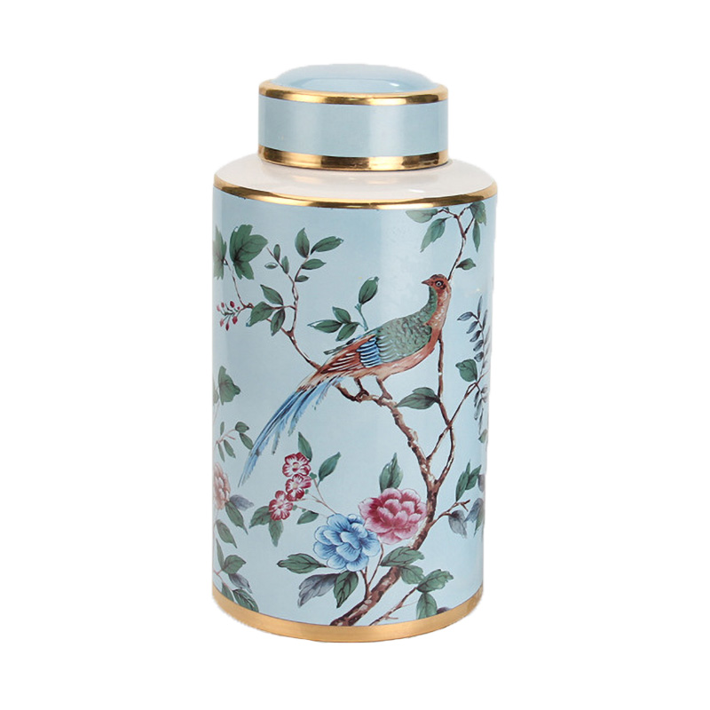 Ваза Garden Blue Vase big Мульти Ваза Garden Blue Vase big Мульти в Липецке | Loft Concept