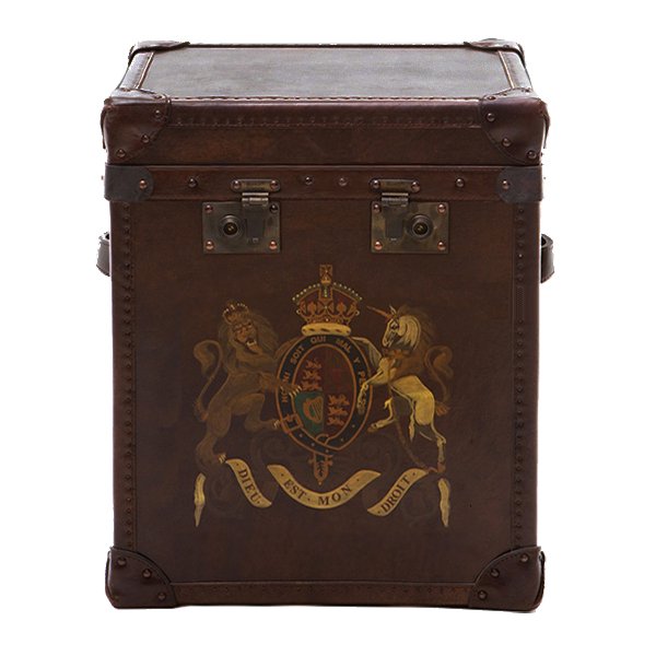 Сундук chest Royal Arms of England Коричневый Сундук chest Royal Arms of England Коричневый в Липецке | Loft Concept