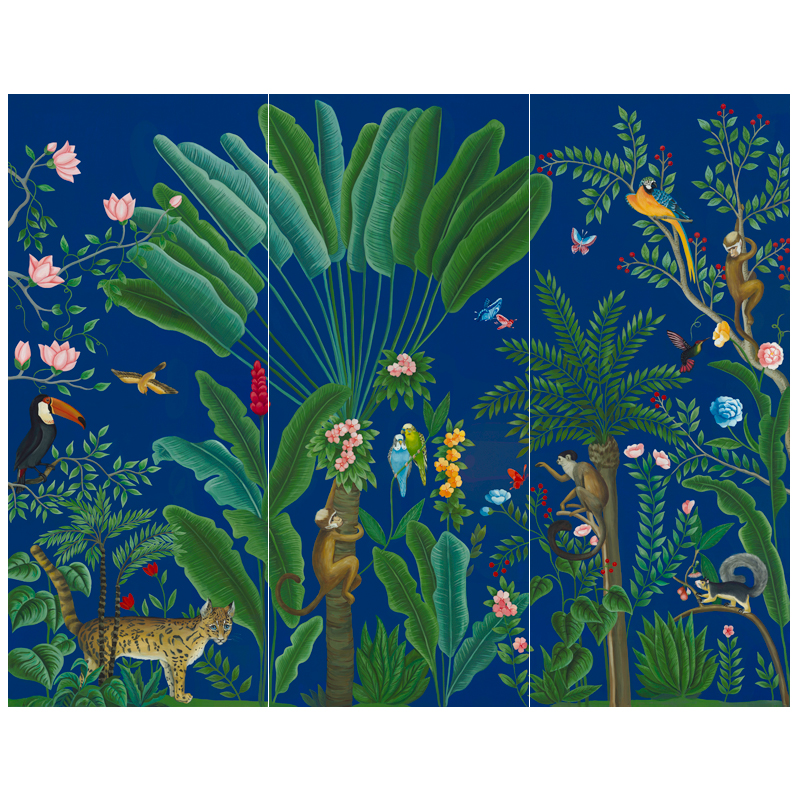 Панно Jungle Animals Мульти Панно Jungle Animals Мульти в Липецке | Loft Concept