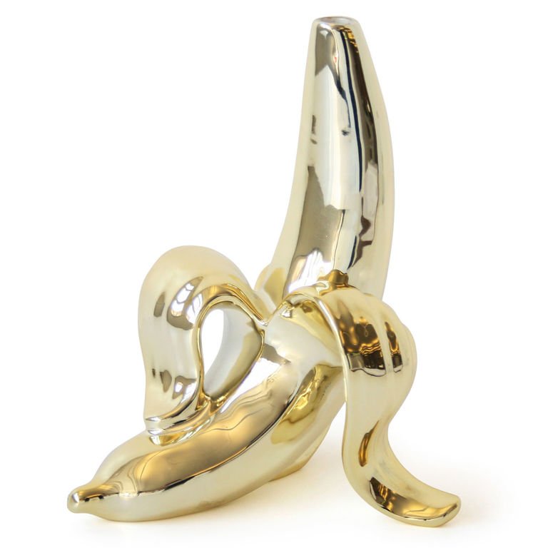 Статуэтка BANANA BUD VASE Глянцевое золото Статуэтка BANANA BUD VASE Глянцевое золото в Липецке | Loft Concept