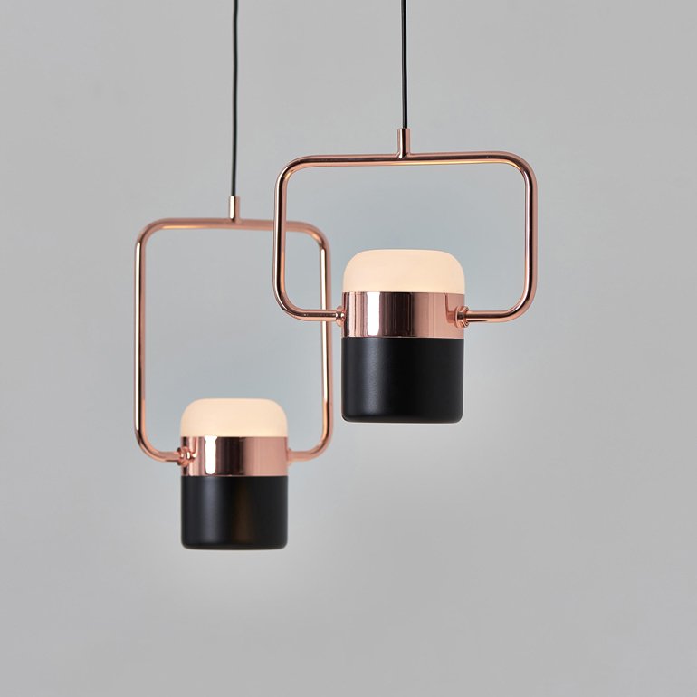 Люстра Seeddesign Ling P1 Black Черный Медь Люстра Seeddesign Ling P1 Black Черный Медь в Липецке | Loft Concept