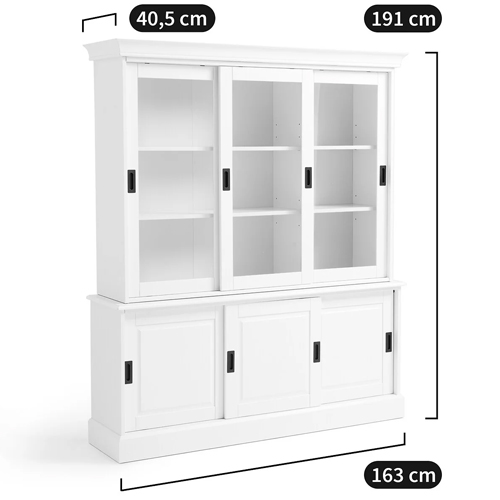 Витрина из массива сосны Cobbett White Wood Showcase Витрина из массива сосны Cobbett White Wood Showcase в Липецке