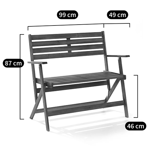 Деревянная садовая скамейка складная Gary Wood Bench Деревянная садовая скамейка складная Gary Wood Bench в Липецке