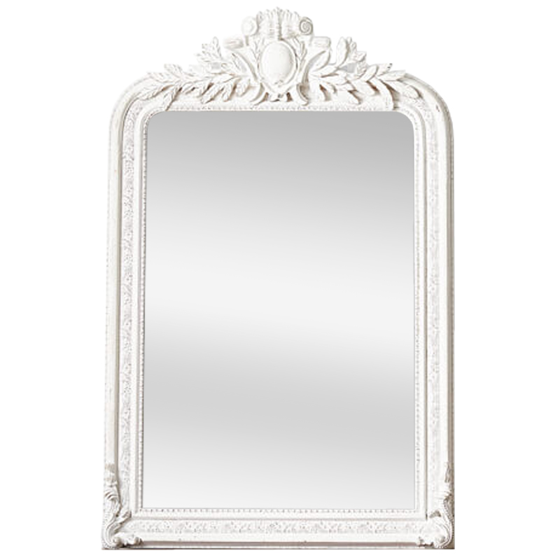 Зеркало Polastron Mirror White Белый винтажная патина Зеркало Polastron Mirror White Белый винтажная патина в Липецке | Loft Concept