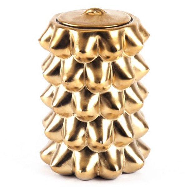 Ваза Jonathan Adler GEORGIA VASE gold Золотой Ваза Jonathan Adler GEORGIA VASE gold Золотой в Липецке | Loft Concept