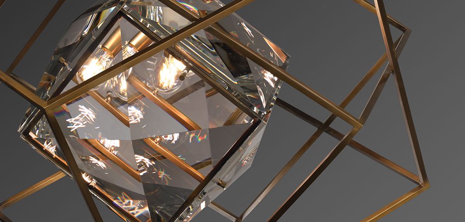 Подвесной светильник Jonathan Browning Studios CAMUS CHANDELIER Подвесной светильник Jonathan Browning Studios CAMUS CHANDELIER - Loft-Concept в Липецке