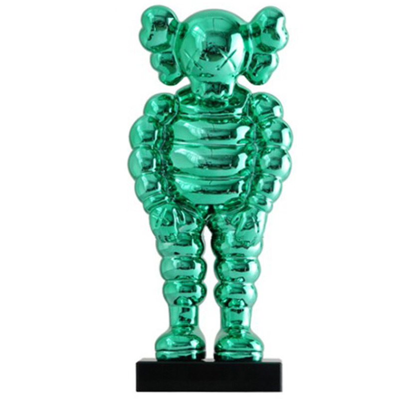 Статуэтка KAWS Bowed Down Green on stand Зеленый Статуэтка KAWS Bowed Down Green on stand Зеленый в Липецке | Loft Concept