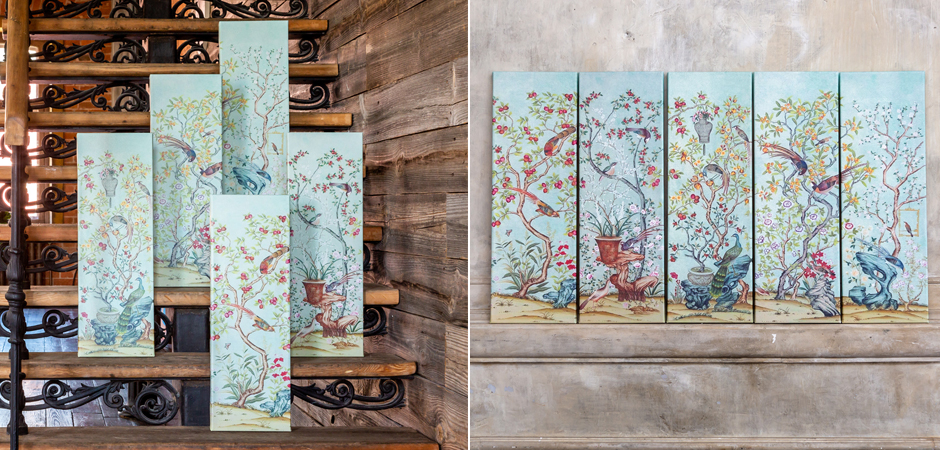 Постер Blue Chinoiserie 3 Постер Blue Chinoiserie 3 - Loft-Concept в Липецке