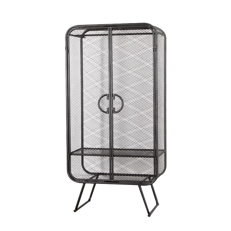 Шкаф Rhombic Grid Wardrobe Black Черный в Липецке | Loft Concept 
