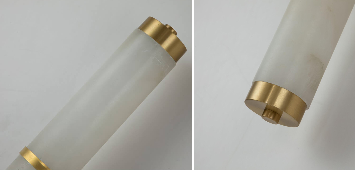 Бра Melba White Marble Wall Lamp - фото №1