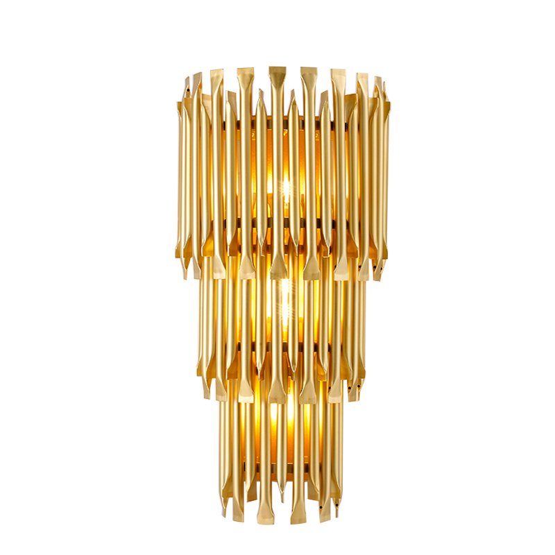 Бра MATHENY III WALL LAMP by DELIGHTFULL Gold Глянцевое золото матовое золото Бра MATHENY III WALL LAMP by DELIGHTFULL Gold Глянцевое золото матовое золото в Липецке | Loft Concept