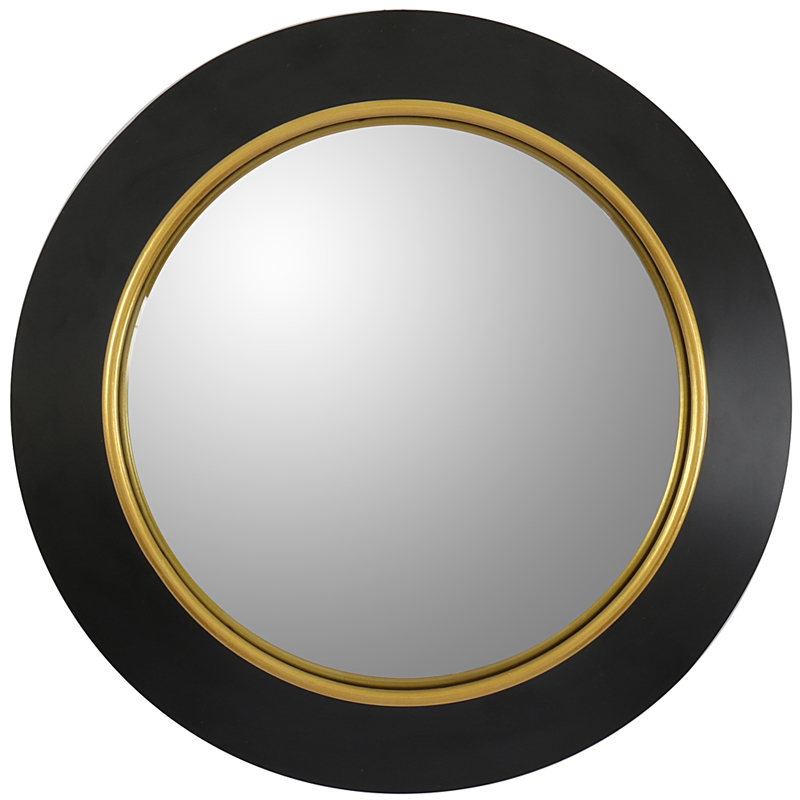 Зеркало Black Circle Fish-eye Mirror Зеркало Black Circle Fish-eye Mirror в Липецке | Loft Concept