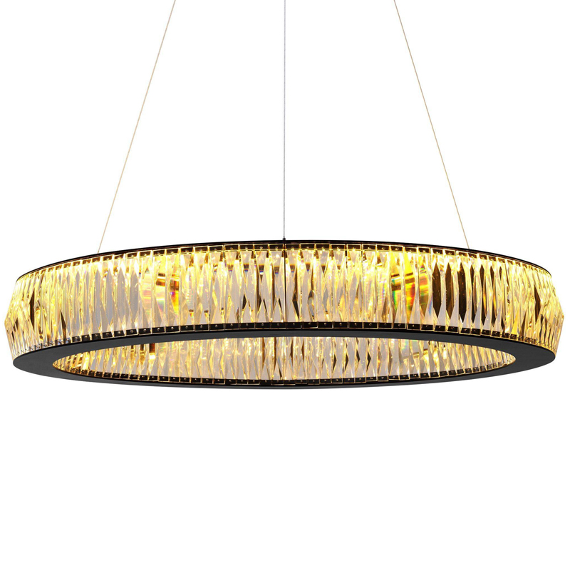 Люстра Eichholtz Chandelier Vancouver L Черный Прозрачный (Transparent) Люстра Eichholtz Chandelier Vancouver L Черный Прозрачный (Transparent) в Липецке | Loft Concept