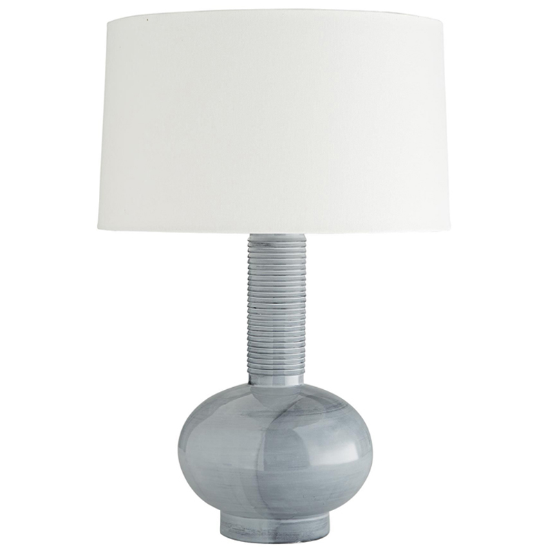 Дизайнерская настольная лампа NAKOMA LAMP Серый Белый Дизайнерская настольная лампа NAKOMA LAMP Серый Белый в Липецке | Loft Concept