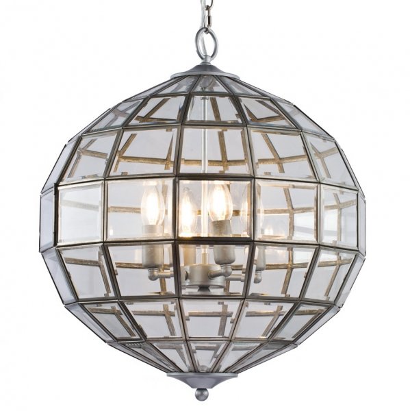 Люстра Lantern Luna nickel M Люстра Lantern Luna nickel M в Липецке | Loft Concept