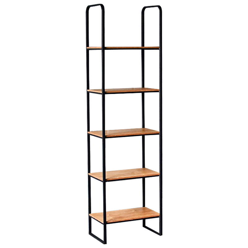 Стеллаж Buster Industrial Metal Rust Rack Древесина Черный Стеллаж Buster Industrial Metal Rust Rack Древесина Черный в Липецке | Loft Concept