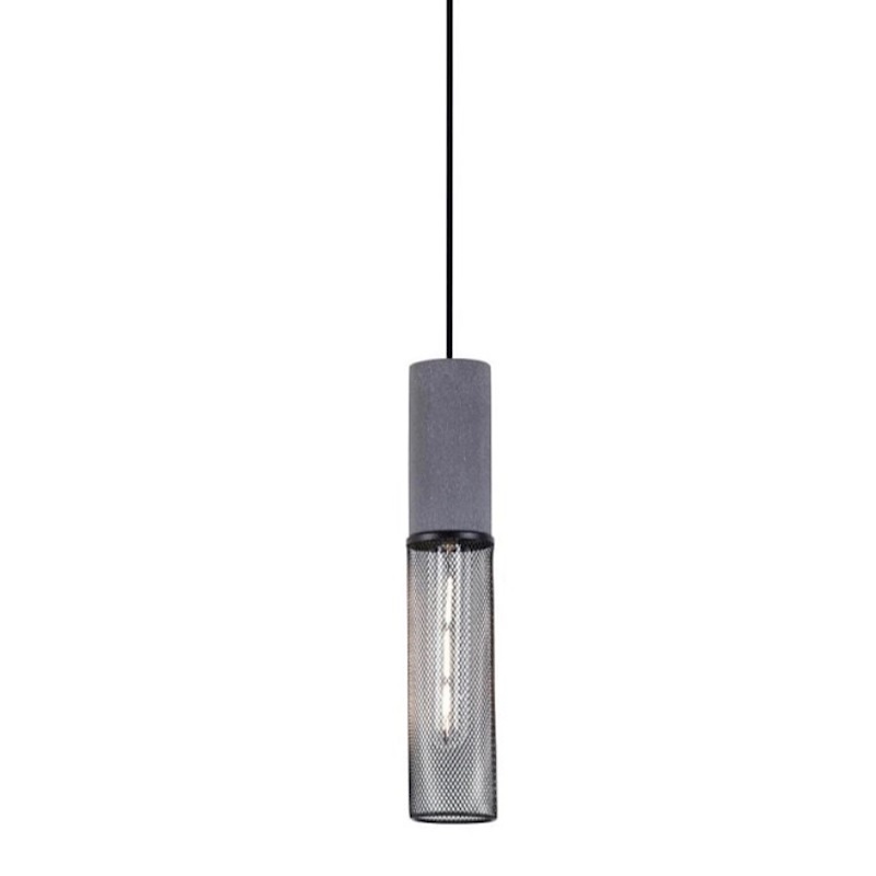 Подвесной светильник RH Riveted Mesh Lighting Серый Черный матовый Подвесной светильник RH Riveted Mesh Lighting Серый Черный матовый в Липецке | Loft Concept