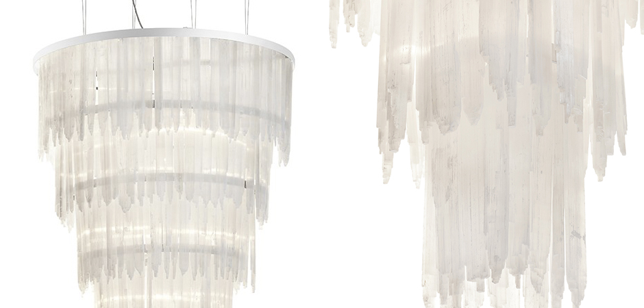 Люстра LAMP SELENITE ROUND chromium 80 Люстра LAMP SELENITE ROUND chromium 80 - Loft-Concept в Липецке