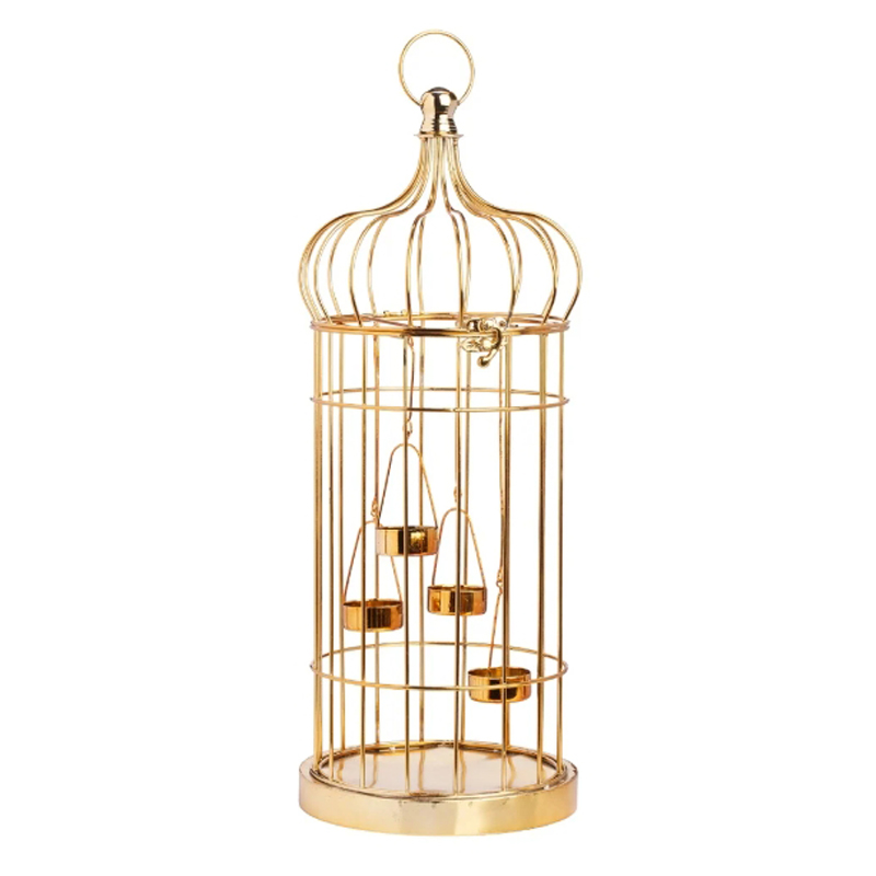 Подсвечник Cage Золотой Подсвечник Cage Золотой в Липецке | Loft Concept