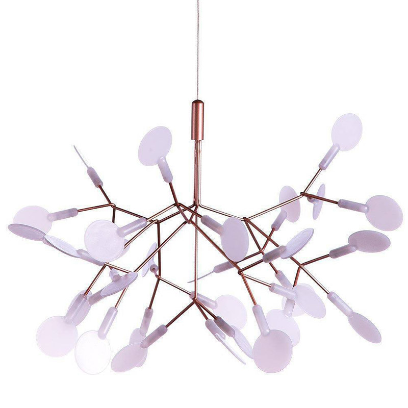 Люстра Heracleum copper 50 Медь Белый Люстра Heracleum copper 50 Медь Белый в Липецке | Loft Concept