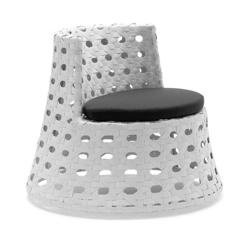 Кресло White Braid Chair Белый Кресло White Braid Chair Белый в Липецке | Loft Concept