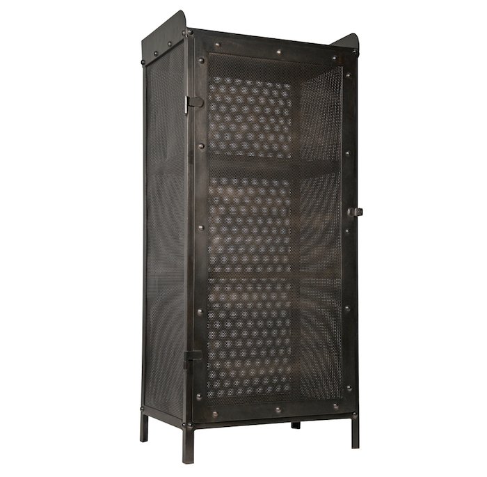 Буфет Industrial Loft Dark Metal Tall Cabinet Черный Буфет Industrial Loft Dark Metal Tall Cabinet Черный в Липецке | Loft Concept