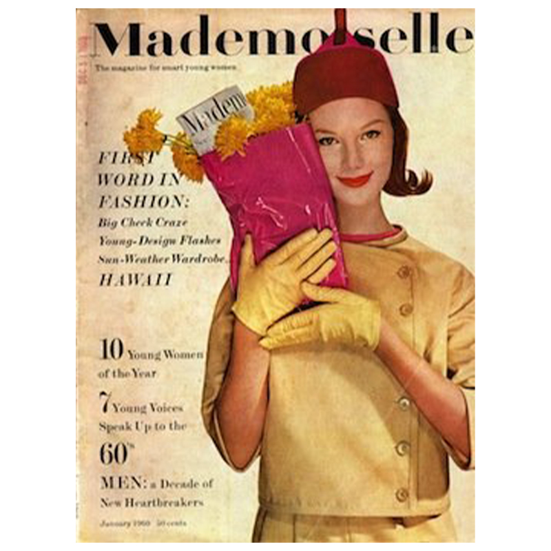 Постер Mademoiselle Cover 1960 January Постер Mademoiselle Cover 1960 January в Липецке | Loft Concept