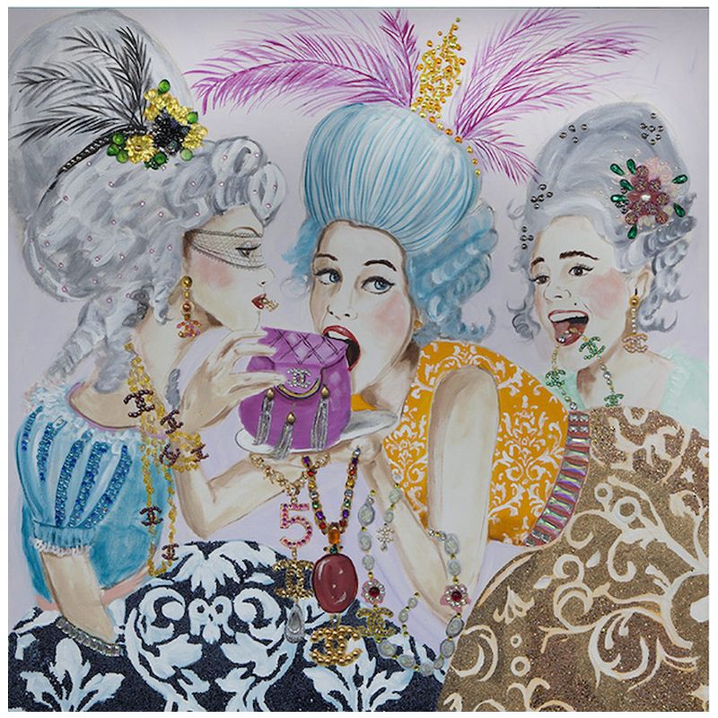 Картина Court Ladies Мульти Картина Court Ladies Мульти в Липецке | Loft Concept