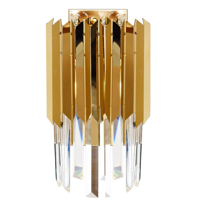 Бра Empire Suspension S Глянцевое золото Прозрачное Стекло Бра Empire Suspension S Глянцевое золото Прозрачное Стекло в Липецке | Loft Concept
