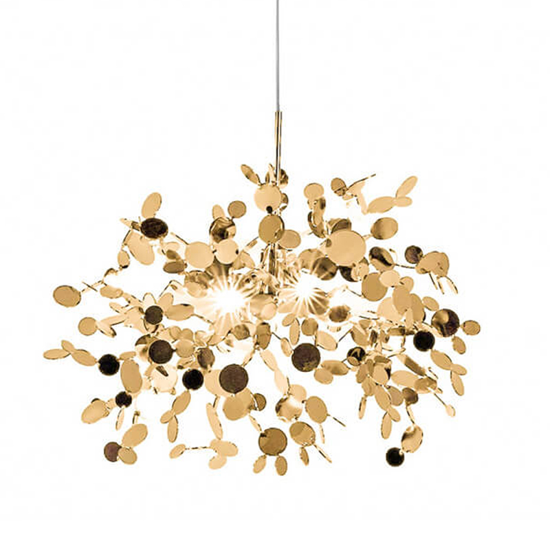 Люстра Terzani Argent Suspension Gold Pendant Lamp 40 Золотой Люстра Terzani Argent Suspension Gold Pendant Lamp 40 Золотой в Липецке | Loft Concept