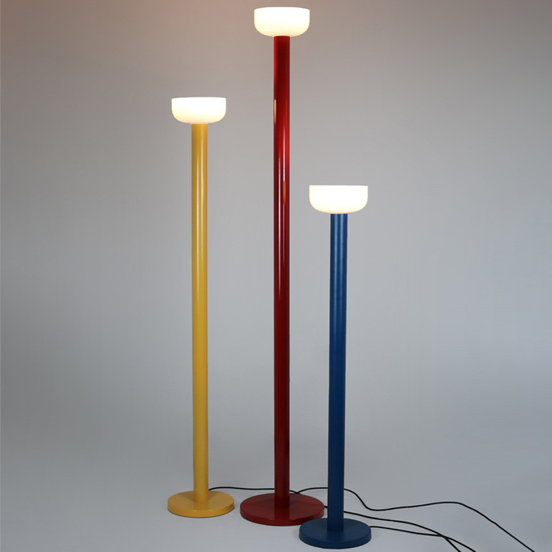 Торшер светодиодный Colored Tube Красный Синий Желтый Торшер светодиодный Colored Tube Красный Синий Желтый в Липецке | Loft Concept