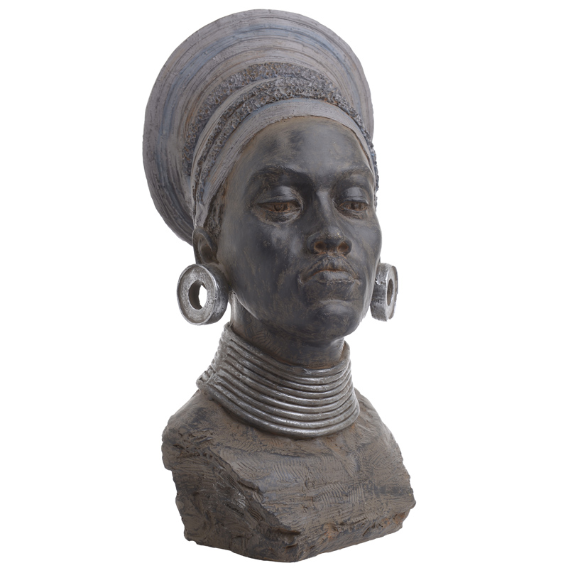 Статуэтка African Woman #2 Бежево-серый Статуэтка African Woman #2 Бежево-серый в Липецке | Loft Concept