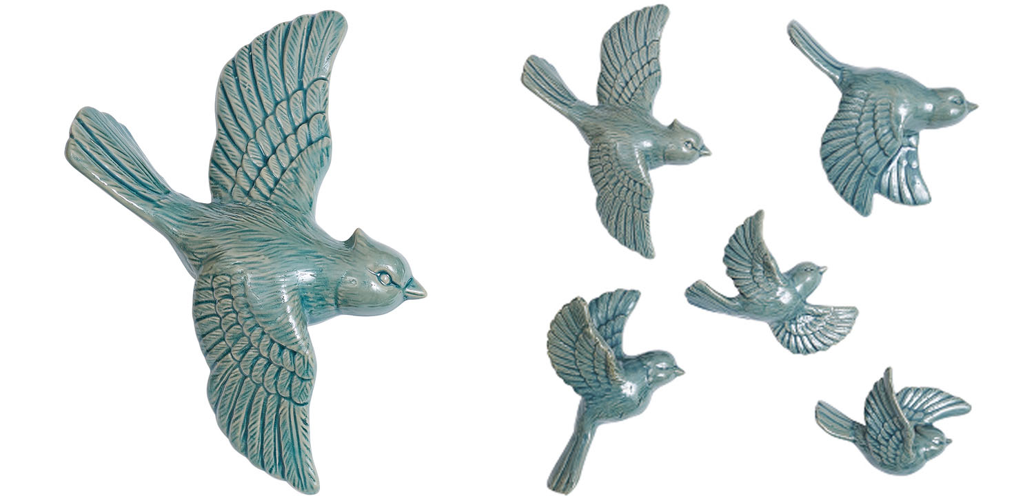 Аксессуар на стену Wall Accessory Birds III - фото