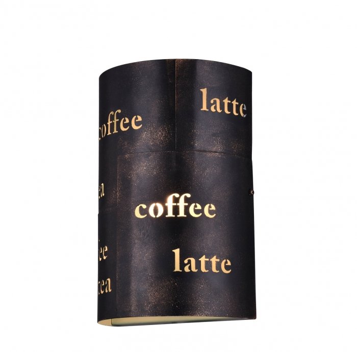 Настенный светильник Bar Coffee Wall Коричневый винтаж Настенный светильник Bar Coffee Wall Коричневый винтаж в Липецке | Loft Concept