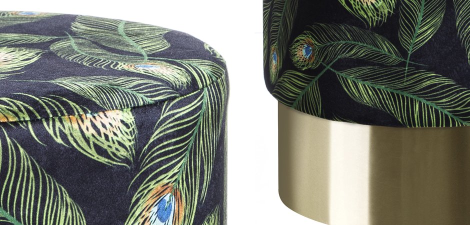 Пуф Peacock Feather Пуф Peacock Feather - Loft-Concept в Липецке