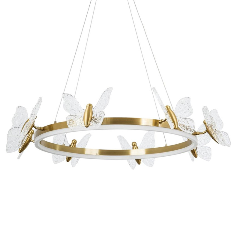 Люстра Ulysses Butterfly Enlarged Латунь Люстра Ulysses Butterfly Enlarged Латунь в Липецке | Loft Concept