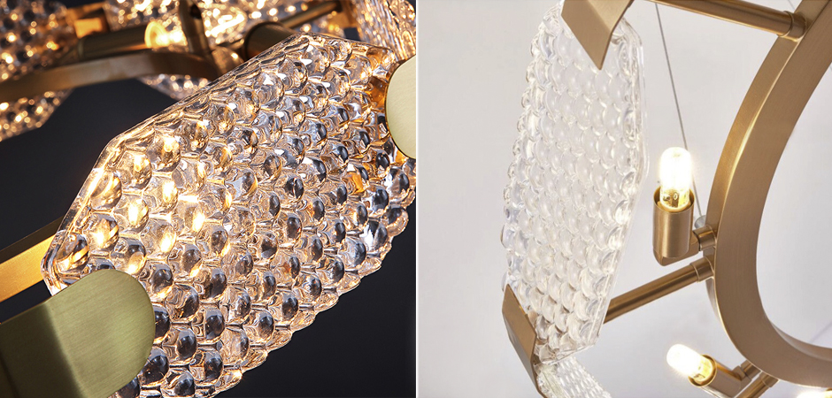 Люстра Ring shaped crystal chandelier Люстра Ring shaped crystal chandelier - Loft-Concept в Липецке
