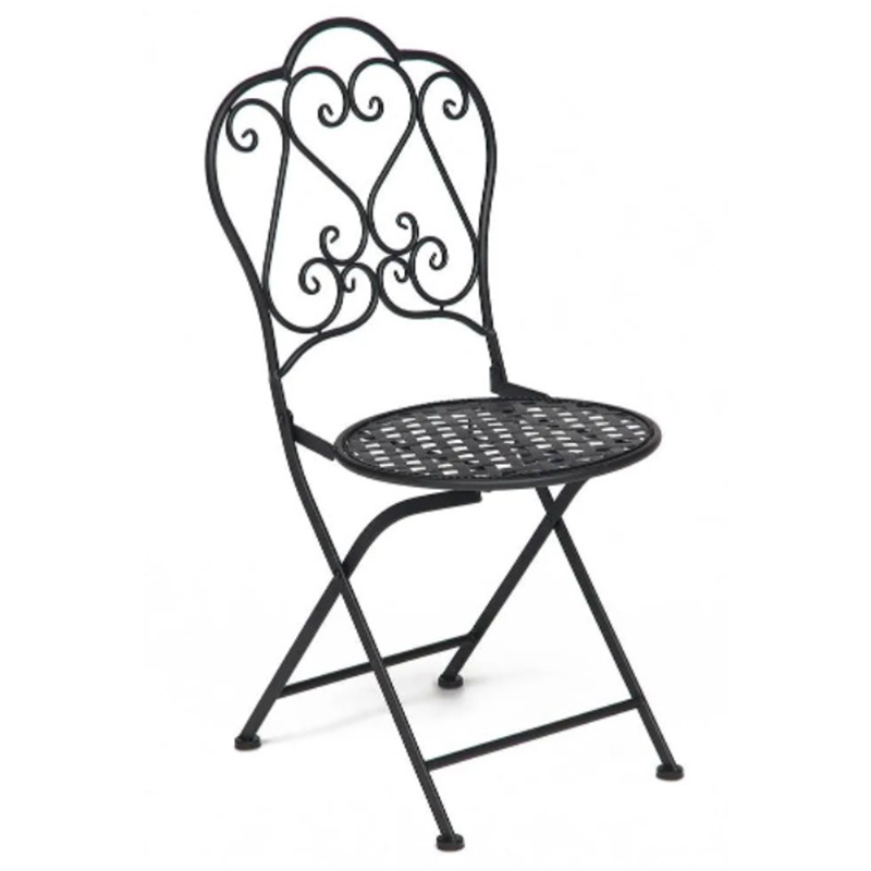 Стул Forged Patterns Love Black Черный Стул Forged Patterns Love Black Черный в Липецке | Loft Concept