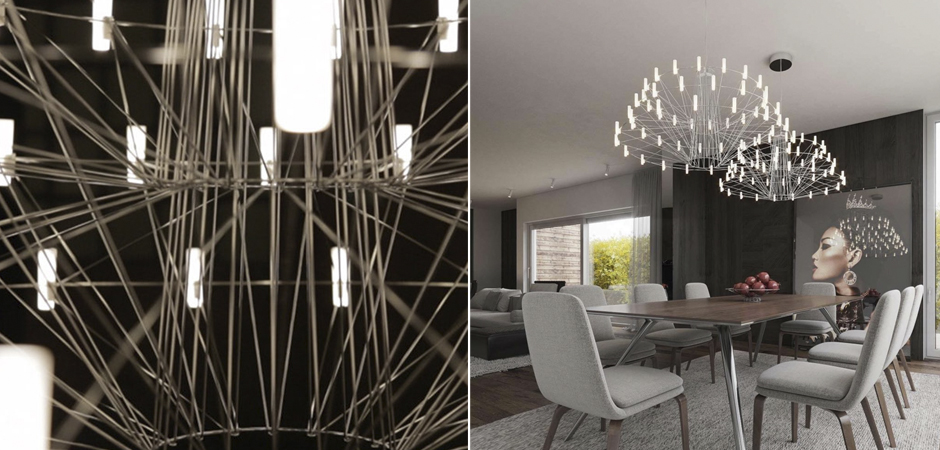 Люстра Moooi Coppelia Nickel Люстра Moooi Coppelia Nickel - Loft-Concept в Липецке