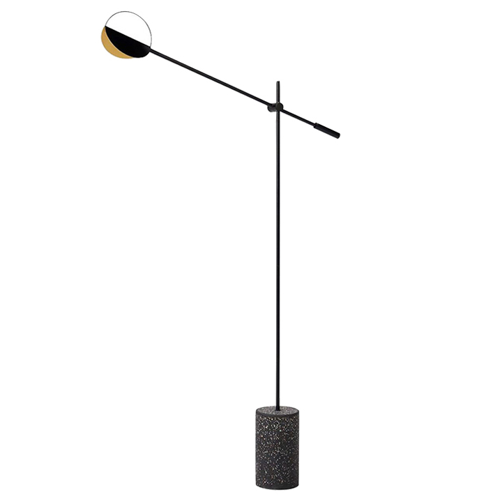 Торшер BOLIA LEAVES PENDANT black Черный Латунь Торшер BOLIA LEAVES PENDANT black Черный Латунь в Липецке | Loft Concept