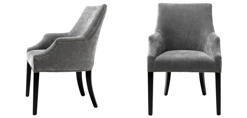 Стул Eichholtz Dining Chair Legacy grey Стул Eichholtz Dining Chair Legacy grey - Loft-Concept в Липецке