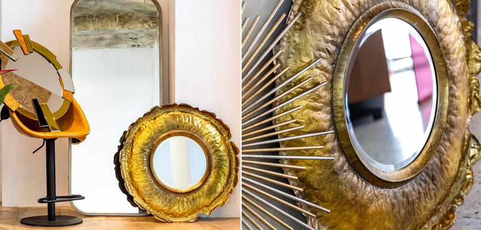 Зеркало Chlodio Golden Petals Mirror Зеркало Chlodio Golden Petals Mirror - Loft-Concept в Липецке