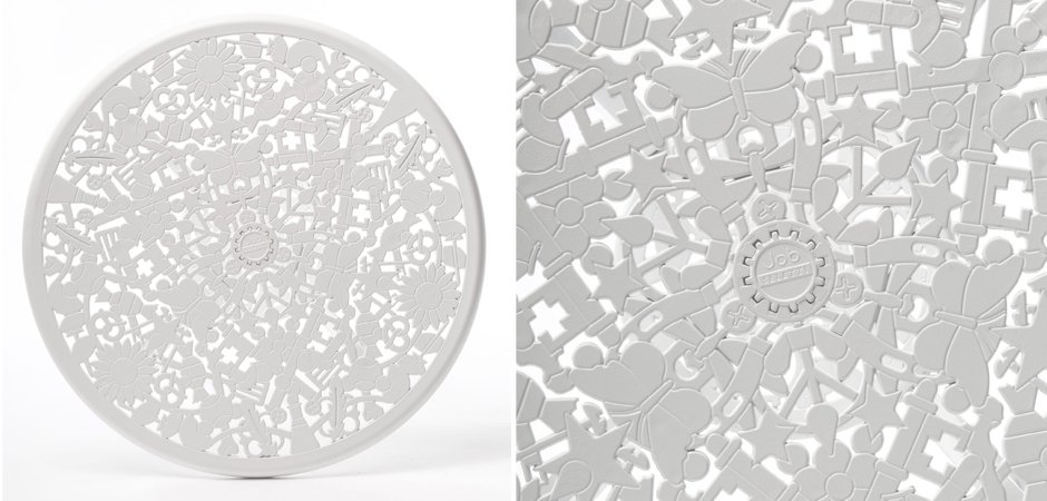 Обеденный стол Seletti Industry Collection ALUMINIUM TABLE – WHITE Обеденный стол Seletti Industry Collection ALUMINIUM TABLE – WHITE - Loft-Concept в Липецке