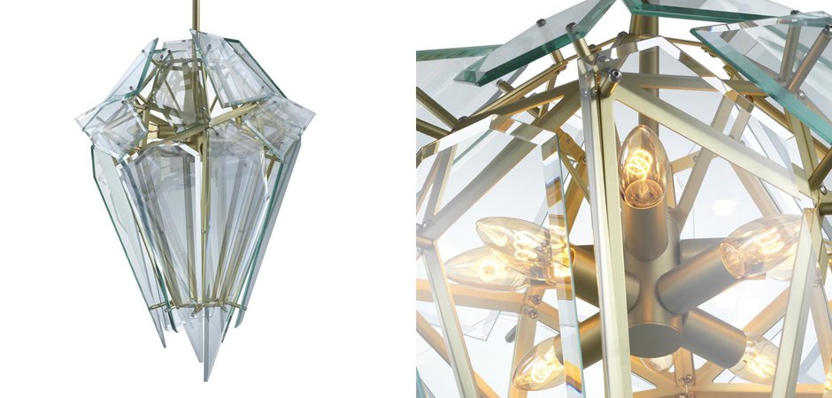 Люстра Chandelier Shard gold Люстра Chandelier Shard gold - Loft-Concept в Липецке
