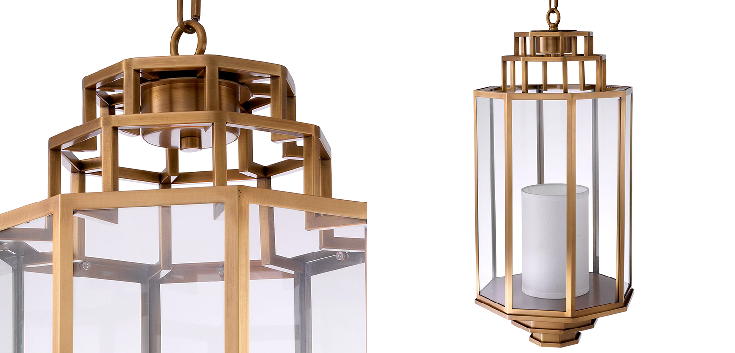 Подвесной светильник Eichholtz Lantern Monticello M - фото