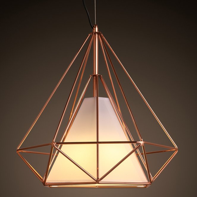 Подвесной светильник Loft Bar Nest Cone Copper Медь светлая в Липецке | Loft Concept 