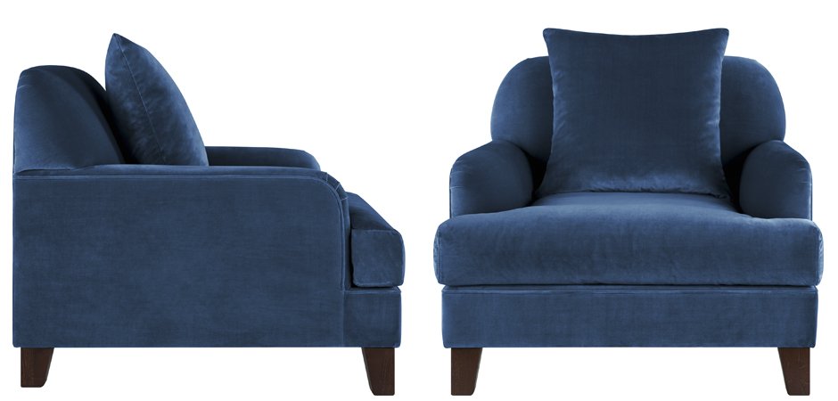 Кресло Grace Deep Blue Кресло Grace Deep Blue - Loft-Concept в Липецке