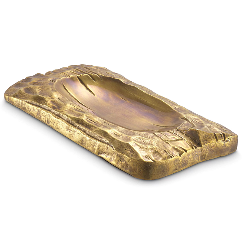 Поднос Eichholtz Tray Chiasso Brass Латунь Античная полированная Поднос Eichholtz Tray Chiasso Brass Латунь Античная полированная в Липецке | Loft Concept