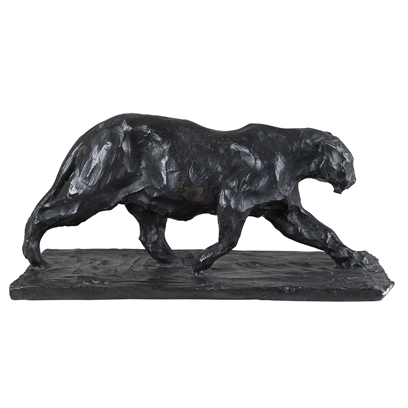Декоративная статуэтка Eichholtz Jaguar Art Deco Черный Декоративная статуэтка Eichholtz Jaguar Art Deco Черный в Липецке | Loft Concept