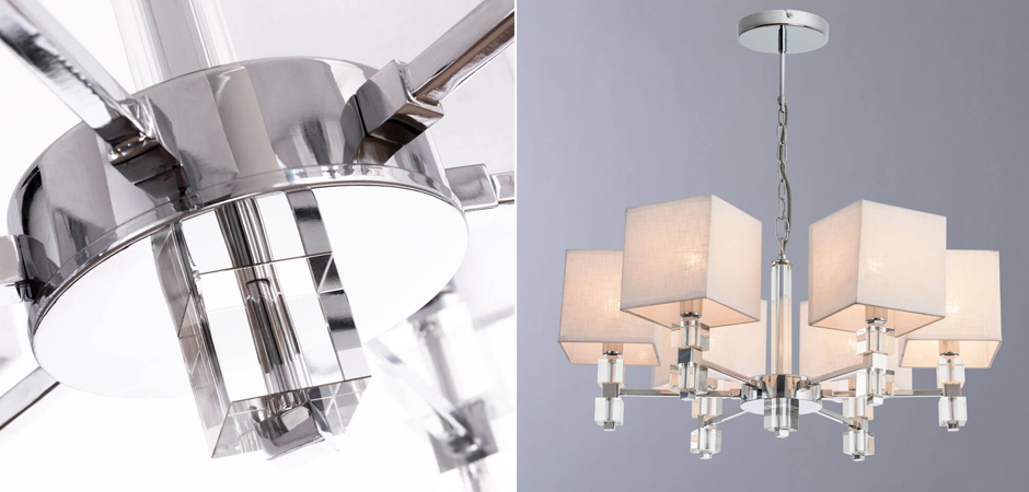 Люстра Tradonico Chandelier Chromium Люстра Tradonico Chandelier Chromium - Loft-Concept в Липецке